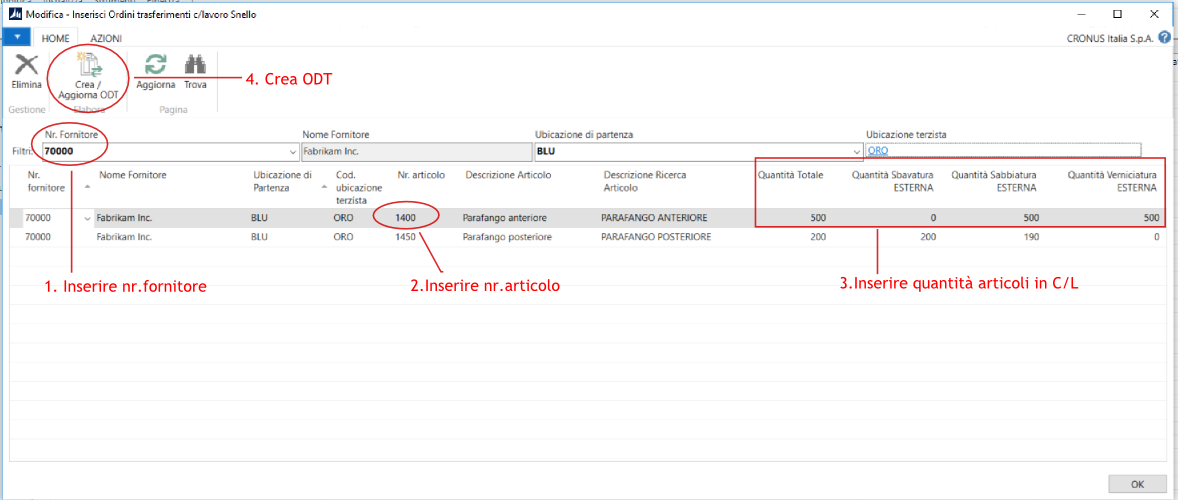 conto lavoro snello flexnav microsoft dynamics nav