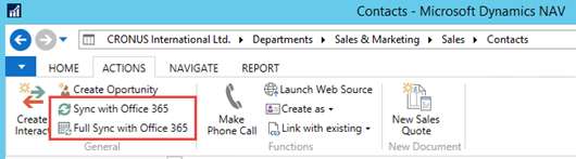Microsoft Dynamics NAV Office 365 Power BI