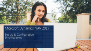microsoft dynamics nav 2017 simplified set up