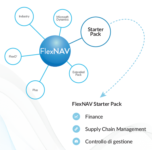FlexNAV Starter Pack ERP contabilità